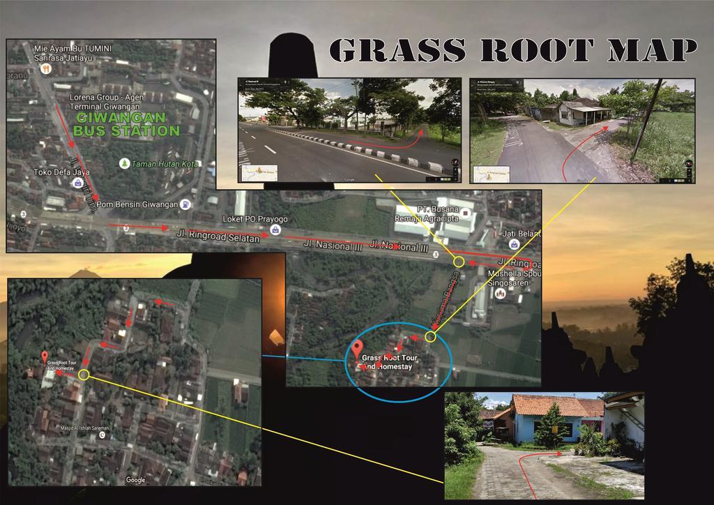 Grass Root Homestay Yogyakarta Bagian luar foto
